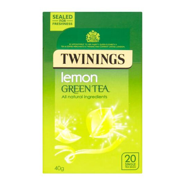 Чай Twinings Lemon Green tea 20 пакетиков
