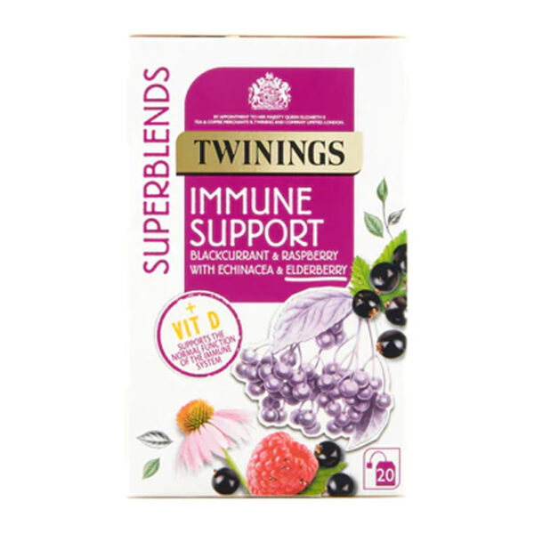 Чай Twinings Superblends Immune support Blackcurrant & Raspberry