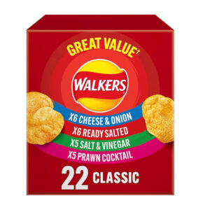 Чипсы Walkers Classic Variety Multipack 22 x 25g