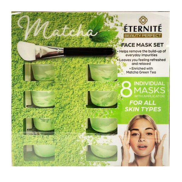 Набор масок для лица Matcha Face Mask Set 8 шт