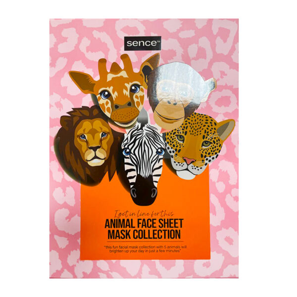 Набор масок для лица Sense Animal Face Sheet Mask 5 шт