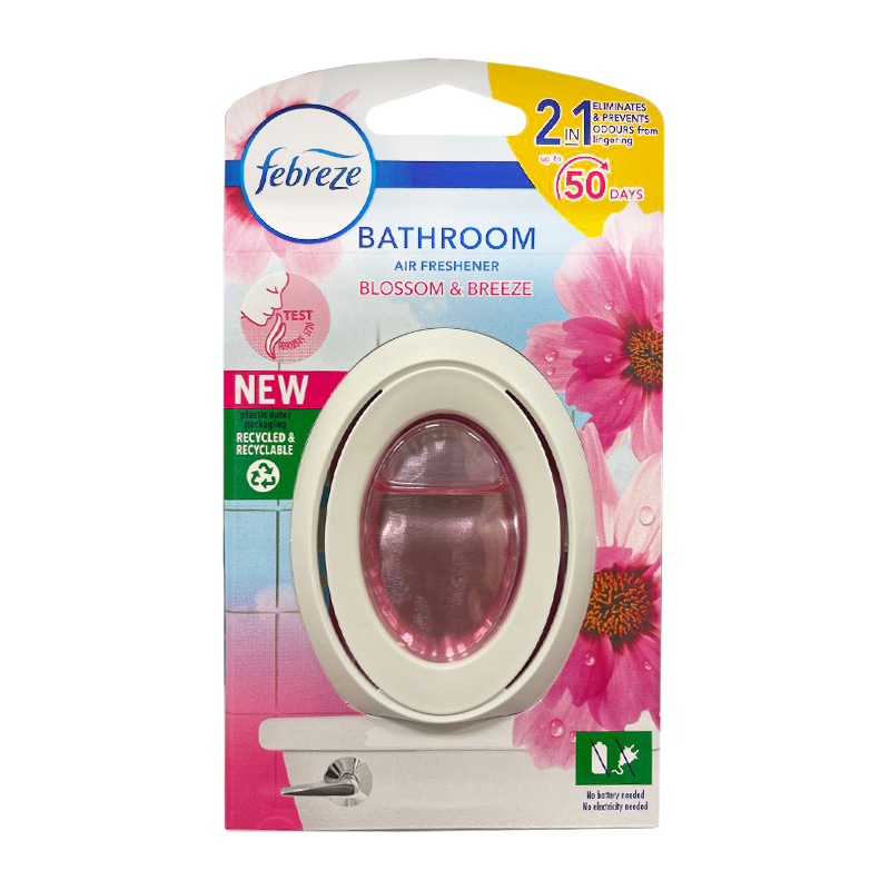 Освежитель воздуха для ванной комнаты Febreze Blossom & Breeze Освежитель воздуха для ванной комнаты Febreze Blossom & Breeze