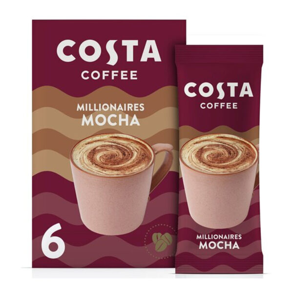 Растворимый кофе Costa Coffee Millionaires Mocha 6x17g