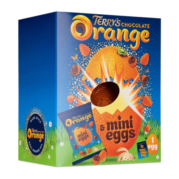 Шоколадные конфеты Terry's Chocolate Orange Easter Egg & Mini Eggs
