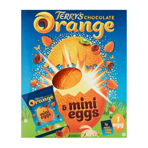 Шоколадные конфеты Terry's Chocolate Orange Easter Egg & Mini Eggs