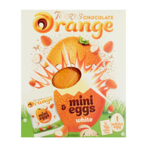 Шоколадные конфеты Terry's Chocolate Orange White Easter Egg & White Mini Eggs