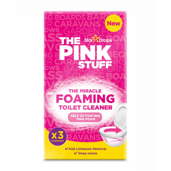 The Pink Stuff Miracle Foaming Toilet Cleaner 3 шт