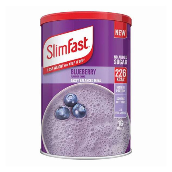 Коктейль для похудения Slimfast Meal Shake Blueberry 584g