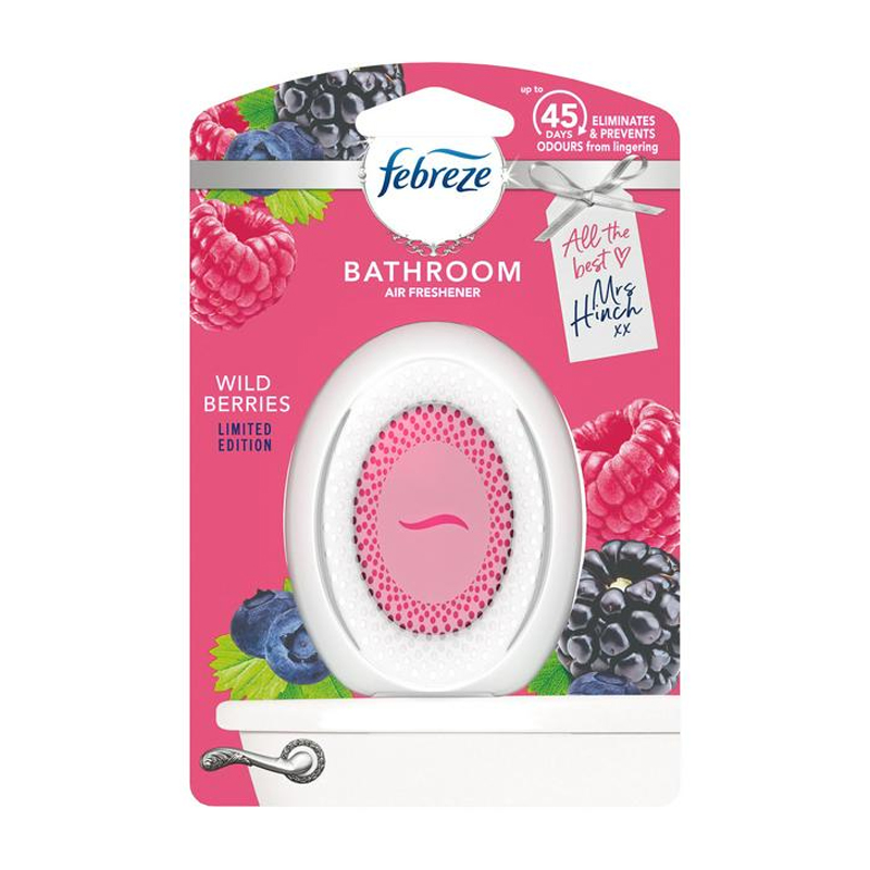 Освежитель воздуха для ванной комнаты Febreze Wild berries Освежитель воздуха для ванной комнаты Febreze Wild berries