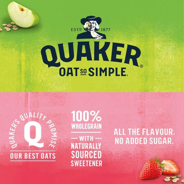 Овсяная каша Quaker Oat Strawberry 8 pack