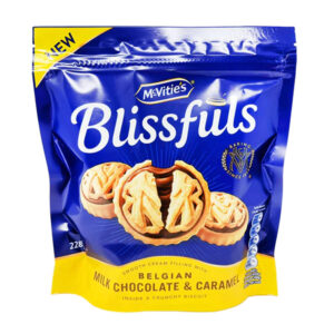 Печенье McVities Blissfuls Milk Chocolate and Caramel Biscuits 228g