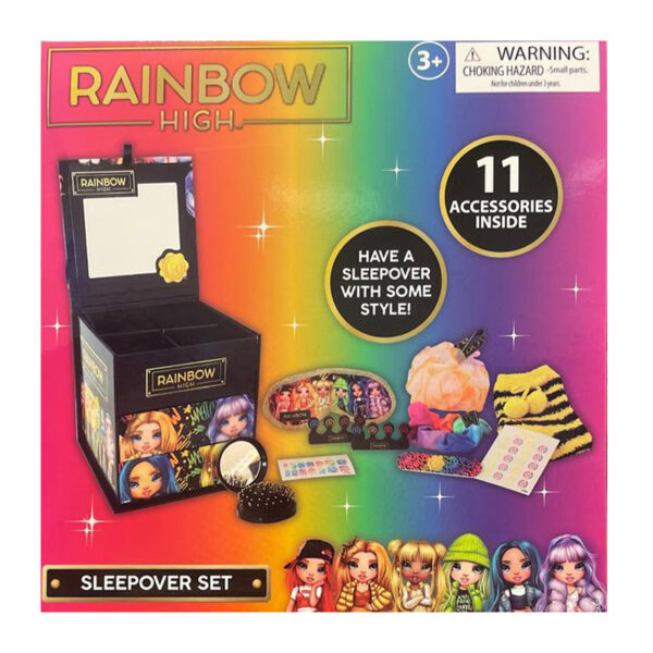 Rainbow Sleepover Set