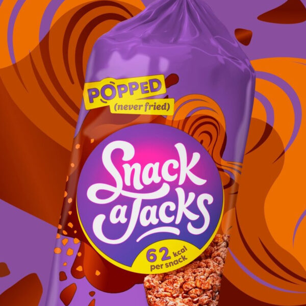 Рисовые чипсы Snack A Jack Choc Chip 180g