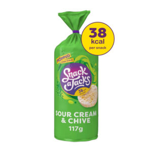 Рисовые чипсы Snack A Jacks Sour Cream & Chive 117g