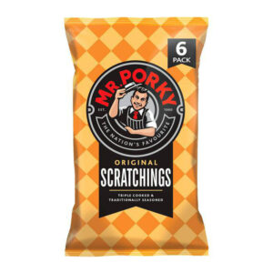 Mr Porky Original Scratchings 6 pack