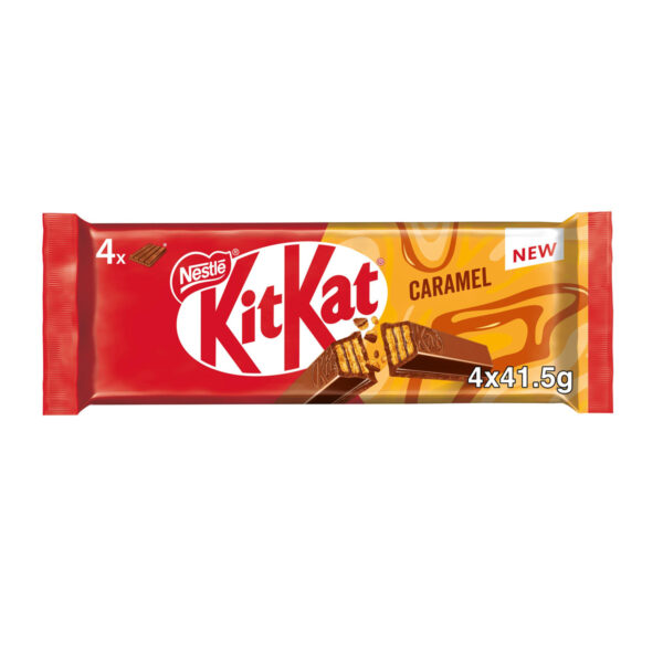 Батончики Kit Kat 4 Finger Caramel Milk 4x41.5g