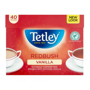 Чай Tetley Redbush Vanilla Tea 40 пакетиков