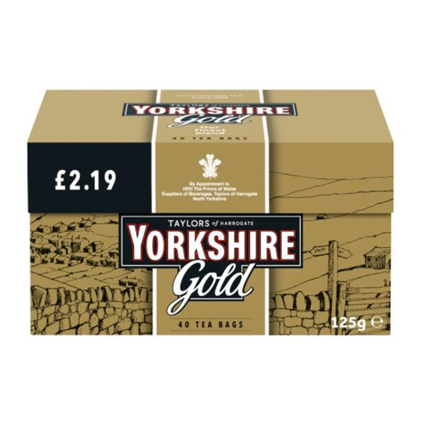 Чай Yorkshire Tea Gold 40 пакетиков