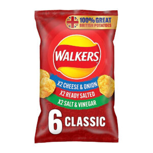 Чипсы Walkers Classic 6 x 25 грамм