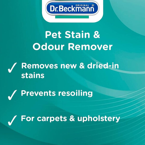 Dr Beckmann Pet Stain & Odour Remover