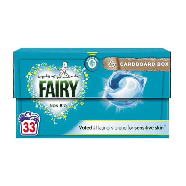 Fairy Non Bio Washing Liquid Pods 33 Washes