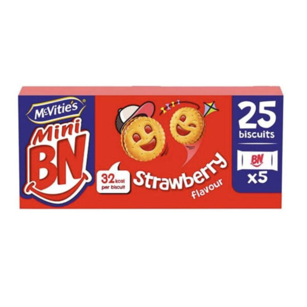 McVitie's Mini BN Strawberry Flavour 175g