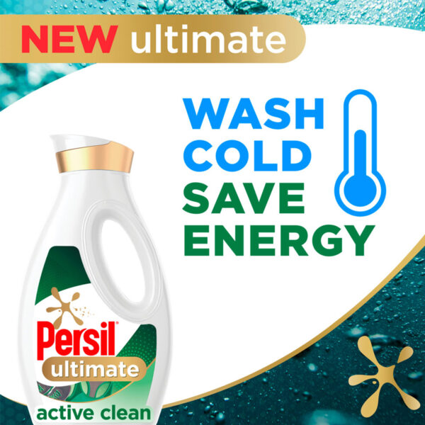 Persil Ultimate Active Clean Laundry Washing Liquid Detergent 34 Washes 918 мл