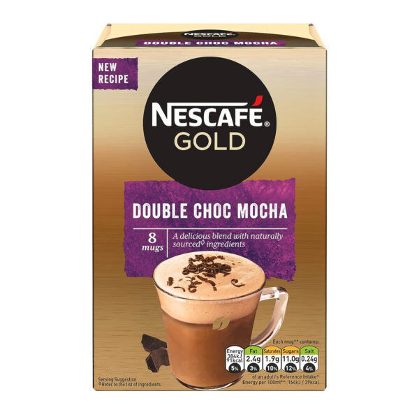 Растворимый кофе Nescafe Gold Double Choc Mocha 8 X 20.9g