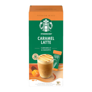 Starbucks Premium Instant Coffee Caramel Latte Sachets 5 x 24g