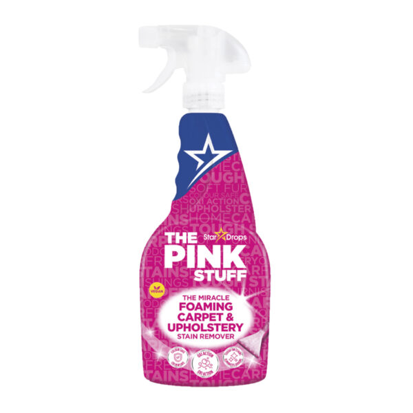 The Pink Stuff Foaming Carpet & Upholstery Stain Remover