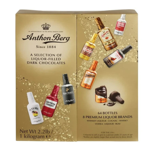 Anthon Berg Liquor Filled Chocolates 64 bottles