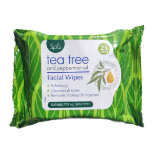 Spa Tea Tree & Peppermint Oil Facial Wipes 25 шт