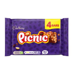 Шоколадные батончики Cadbury Picnic 4 bars