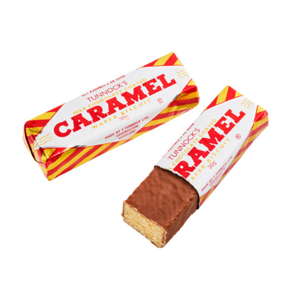 Вафельные батончики Tunnock's Caramel 5 pack