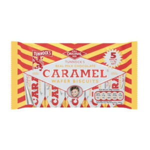 Вафельные батончики Tunnock's Caramel 5 pack