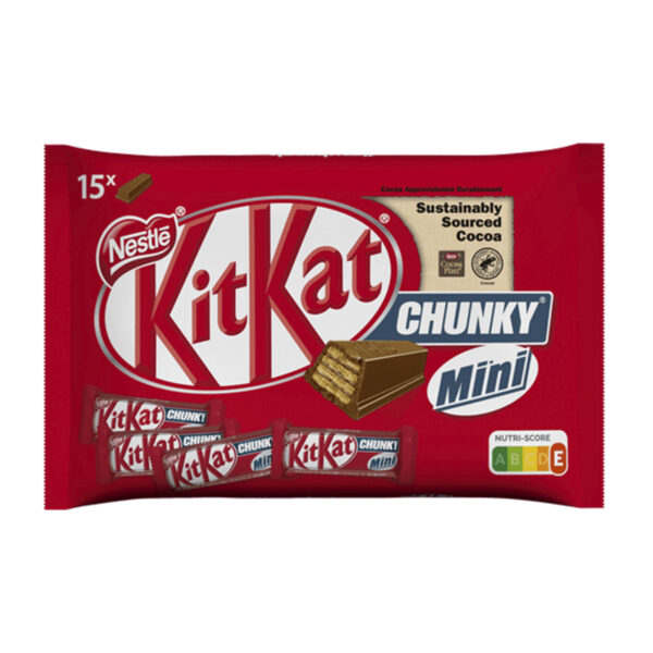 Батончики Kit Kat Chunky Mini 15 шт