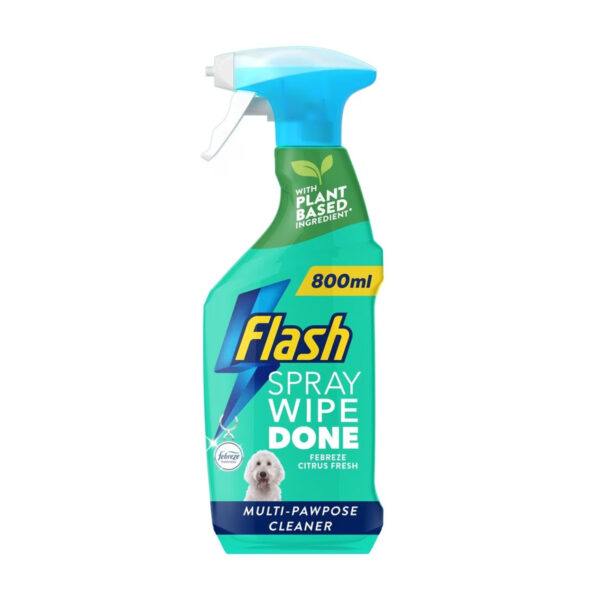 Flash Multi Pawpose Cleaner Wipe Done Citrus 800ml