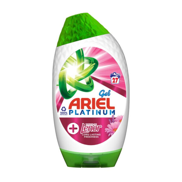 Гель для стирки Ariel Platinum Touch of Lenor 945 мл