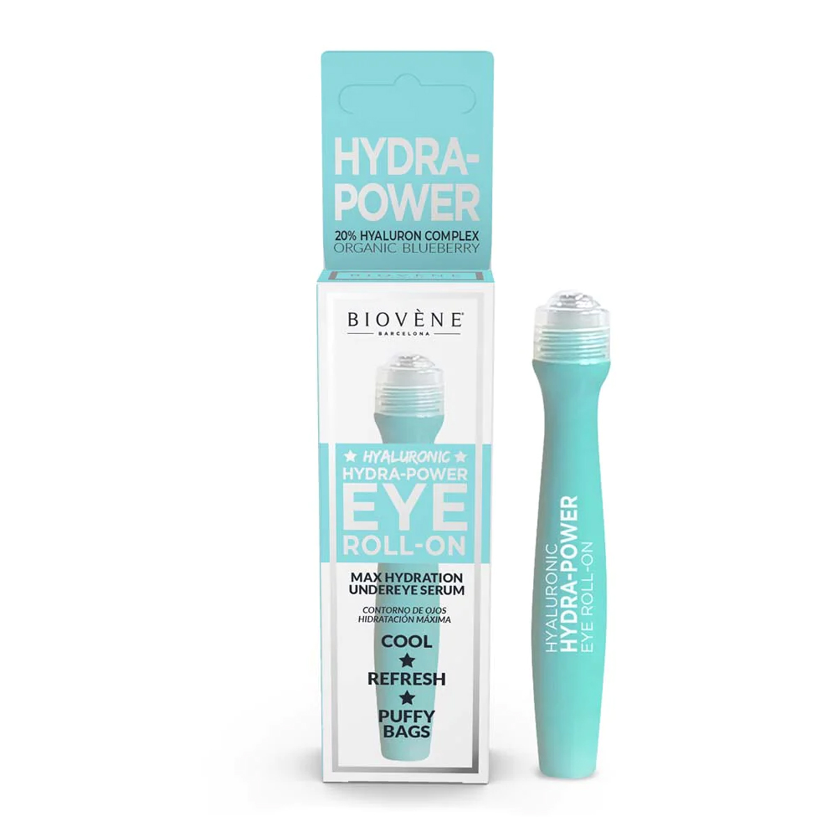 Ролик для кожи вокруг глаз Biovene Eye Roll-On Hyaluronic - BOOMSHOP