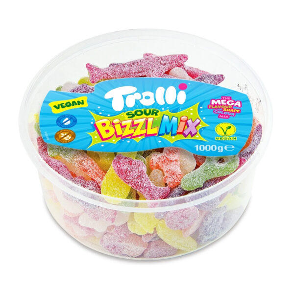 Жевательный мармелад Trolli Sour Bizzl Mix 1kg