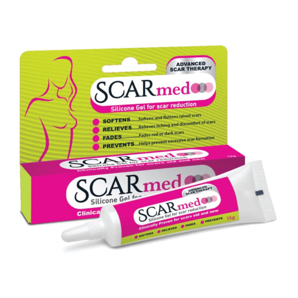 Гель для лечения шрамов Scar Med Silicone gel for scar reduction