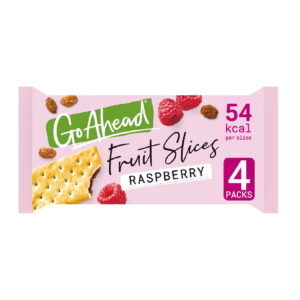 Печенье Go Ahead Fruit Slices Raspberry 54 kcal 4 packs