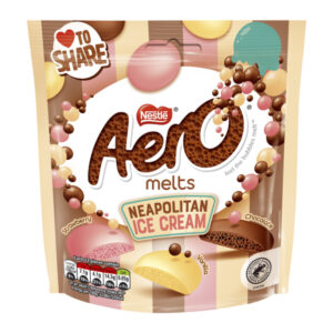 Шоколадные конфеты Nestle Aero melts Neapolitan Ice Cream 86g