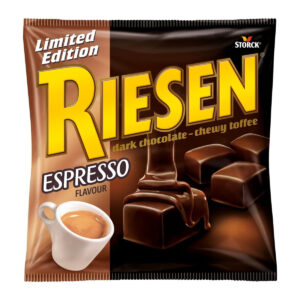 Шоколадные конфеты Riesen dark chocolate chewy toffees Espresso 140g