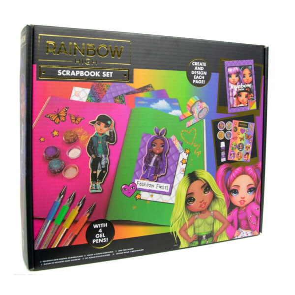 Rainbow High Scrapbook Set