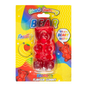 Жевательный мармелад Giant Gummy Bear Tropical Flavour 90g
