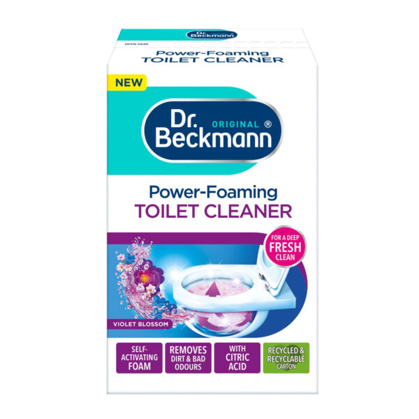 Dr Beckmann Power-Foaming Toilet Cleaner Violet Blossom