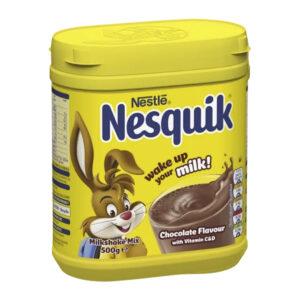 Милкшейк Nesquik Wake up your milk Chocolate Flavour Milkshake mix 500g