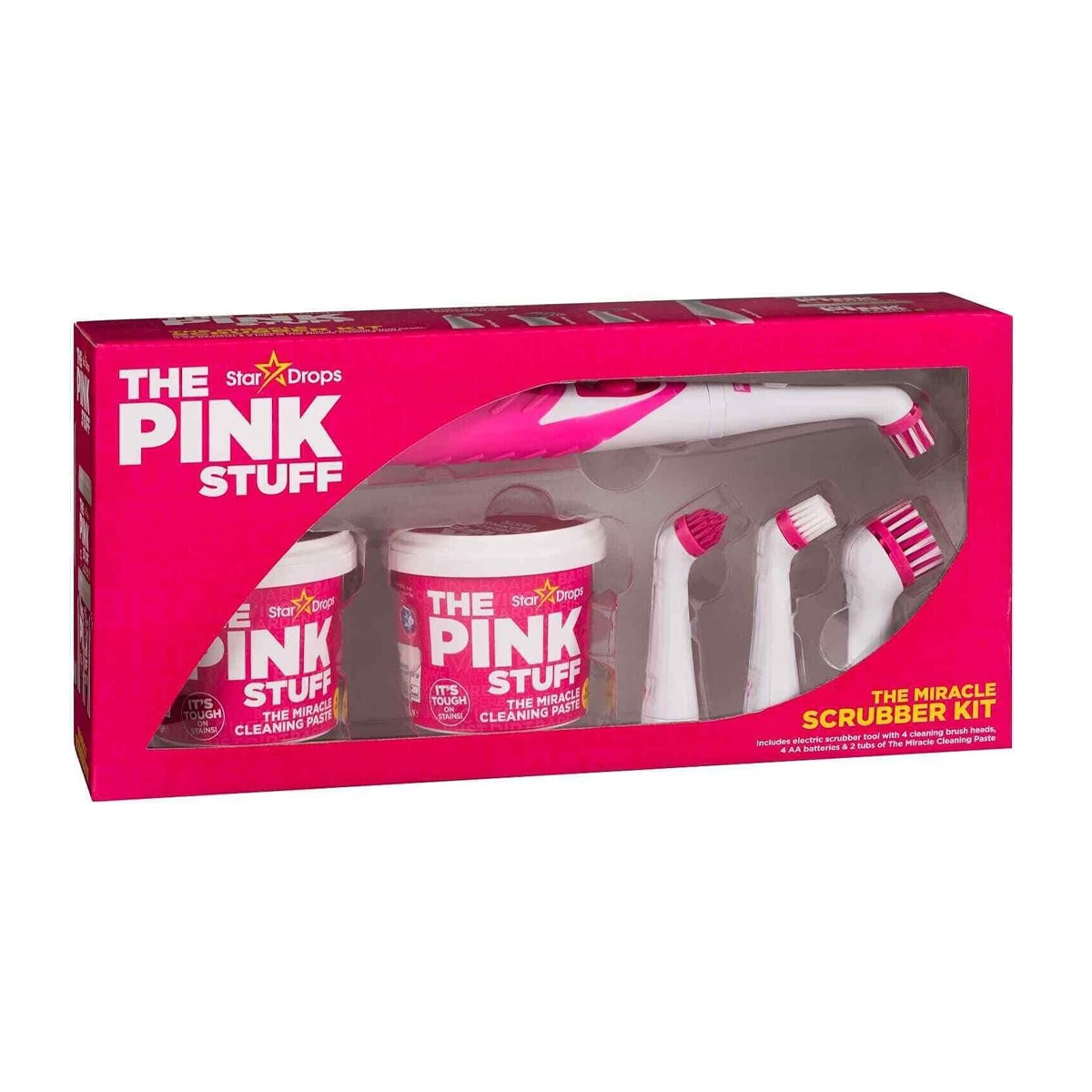 Набор The pink Stuff Miracle Scrubber kit Набор The pink Stuff Miracle Scrubber kit