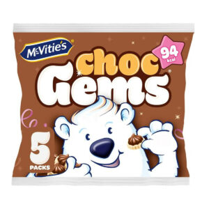 Печенье McVities Choco Gems 5x19g
